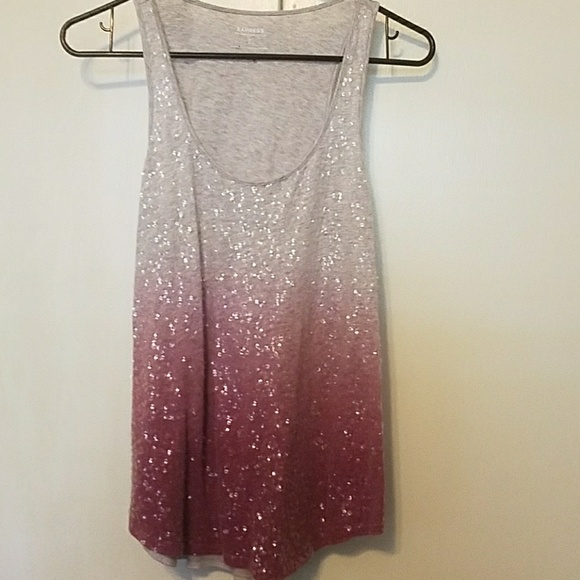 Express sequin tank - Picture 1 of 2